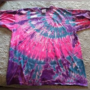 Tie-dyed shirt